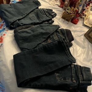 Bundle of 3 pairs of Boys Jeans Sonoma  Size 6
365 Kids Size 6, Carters 5/5A
